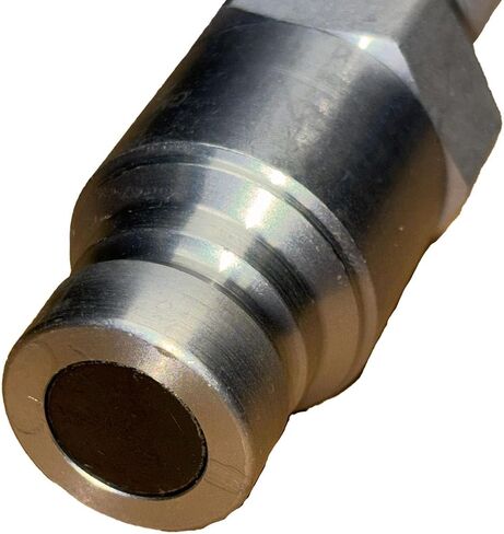 Flat face Hydraulic Coupler, Male, 1/2" Port Size, O-Ring face Seal Interface, Bulkhead mounting, M. A13 1/2 ORFS BH, ISO 16028 Interchange, 801313019 in Kuwait