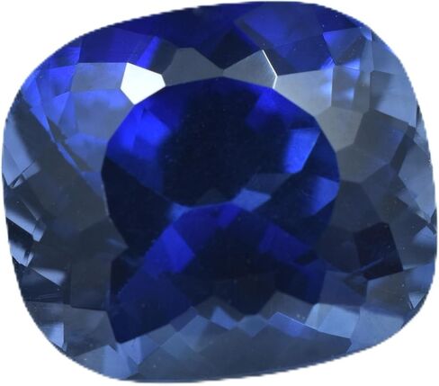 AAA+ CERTIFIED 13.20 Ct Natural Blue Tanzanite Best Loose Gemstone Cushion Cut. in Kuwait