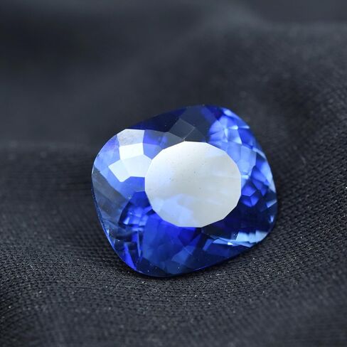 AAA+ CERTIFIED 13.20 Ct Natural Blue Tanzanite Best Loose Gemstone Cushion Cut. in Kuwait