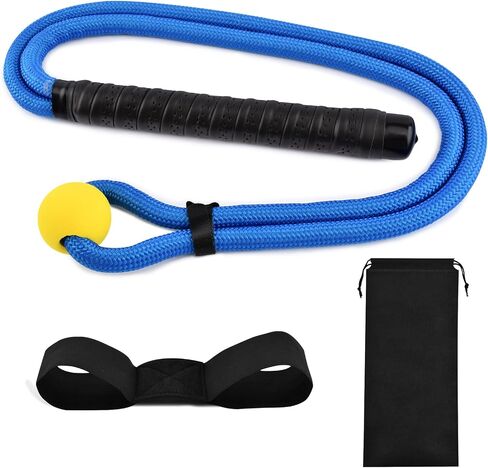 Golf Rope Swing Trainer Set, Golf Swing Training Aid for Improving Speed, Accuracy, Rhythm, Flexibility and Strength, Golf-Warm-Up Practice Equipment in Kuwait