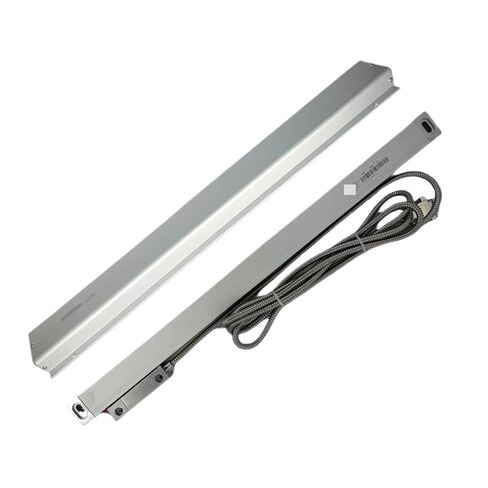 High Accuracy 0.005mm TTL DRO 100 150 200 250 300 350 400 450 500mm Linear Scale 5micron Optical Encoder Optical Grating Ruler(450mm) in Saudi Arabia