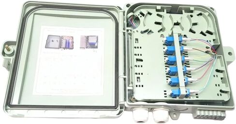 تحتوي محطة صندوق توزيع الألياف الضوئية ذات 12 قلبًا FTTH الضوئية على ضفيرة أحادية الوضع LC/SC/FC (مجموعة كاملة من 12 Core FC) in Kuwait