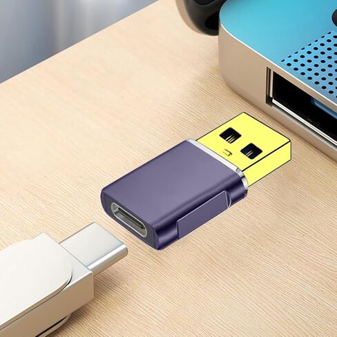 محولات USB3.0 خفيفة الوزن ذكر إلى النوع C أنثى تدعم الشحن السريع 5V2A ونقل البيانات بسرعة 5 جيجابت في الثانية in Kuwait