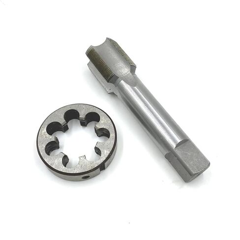 الصنابير الملولبة 1Set M34 x 1.5mm 1.5 HSS اليد اليمنى الحنفية يموت خيوط لتصنيع الأدوات in Kuwait