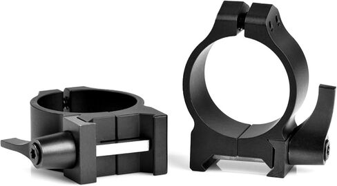 WARNE 213LM Maxima Quick Detach Scope Rings، فولاذ متكلس، انقسام عمودي، 30 ملم، منخفض غير لامع in Kuwait