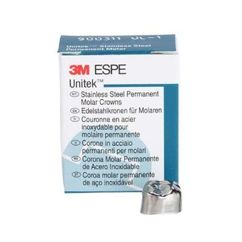 3M ESPE 907056 Unitek Stainless Steel Primary Anterior Crowns #6 Lower Cuspid 5/Pk in Kuwait