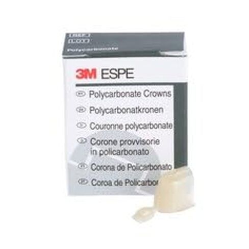 3M ESPE P102 Polycarbonate 102 Upper Left Central Crown Forms 5/Bx in Kuwait