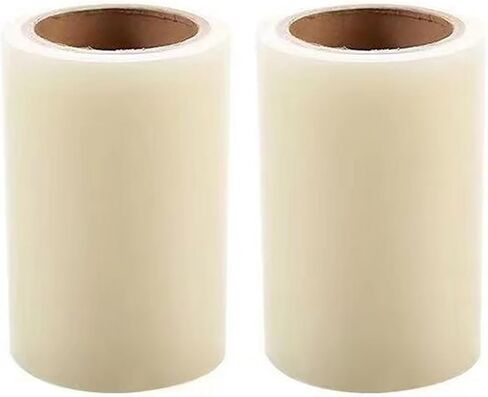Non Slip Shoe Film Roll, Mark-Free Refill for Automatic Dispenser, Reliable Protect for Public Reception Occasions(2 Roll*7.5CM+16CM) in Saudi Arabia