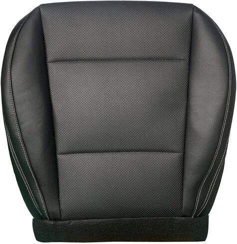 Driver Bottom Microfiber Leather Perforated Seat Cover Fit for 2015-2019 Subaru Outback Legacy (Black) in Saudi Arabia