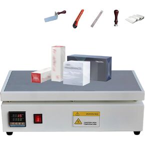 Manual Cellophane Wrapping Machine - Desktop Heating Sealing with PID Temperature Control, Range 0-300℃, Convenient Foot Pads in Kuwait