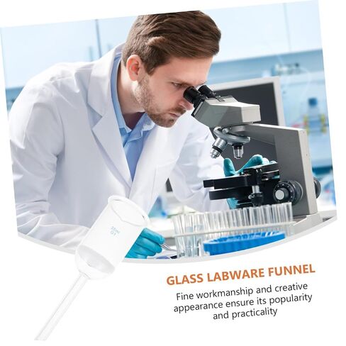 Laboratory Acid Resistant Glass Filtering Funnel 35ml Sand Experiment Funnel in Kuwait