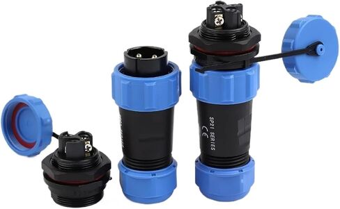 LP/SP21 Rear Nut Screw Crimp Panel Connector 2/3/4/5/6/7 Pin(LP21-7L) in Kuwait