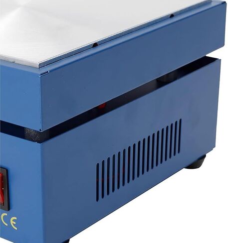 Cellophane Sealing Machine, Manual Cellophane Overwrapping Machine, 7.87x7.87inches (200x200mm) Heating Table with Digital Display, Temperature Control Range 0-400℃, for Cosmetics Packing in Kuwait