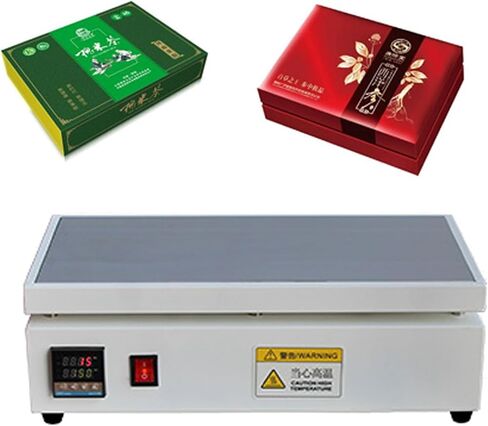 Manual Overwrapping Machine - 1200W Desktop Cellophane Wrapper with Adjustable Temperature (0-300℃) and Digital Display for Efficient Packaging in Kuwait
