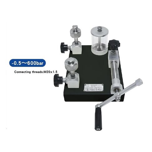 Pressure Calibration Table Manual Hydraulic Hydraulic Calibration Table ALKT9801 Hydraulic Pressure Hand cranked Positive and Negative Pressure Gauge calibrator in Kuwait