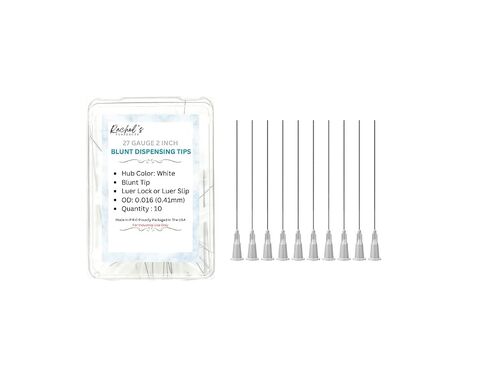 Rachel's Closeouts 10 Packs of 14 Gauge Needle 2-inch Dispensing Needle in Your Choice of Gauge & Pcs Blunt Tip Needle Industrial Dispensing Needle | Luer Lock Needle | Syringe Needles | in Kuwait