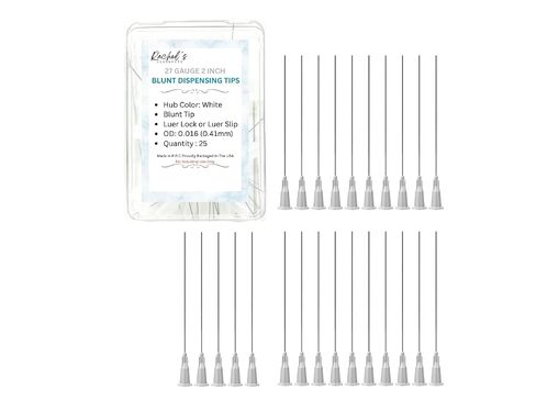 Rachel's Closeouts 10 Packs of 14 Gauge Needle 2-inch Dispensing Needle in Your Choice of Gauge & Pcs Blunt Tip Needle Industrial Dispensing Needle | Luer Lock Needle | Syringe Needles | in Kuwait