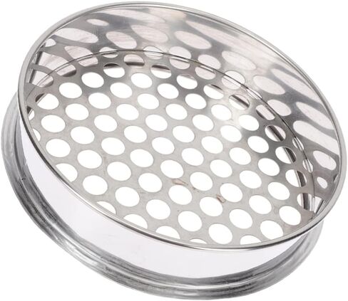 UPKOCH Stainless Steel Blueberry Grading Sieve Round Sifter for Stackable Design Mesh for Efficient Screening Easy to Use Clean in Kuwait