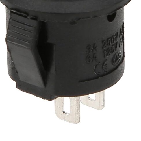 20Pcs Rocker Switch Power Switch 2 Pin 2 Position Switches Round Button Toggle On Off Rocker Switch KCD11 in Saudi Arabia