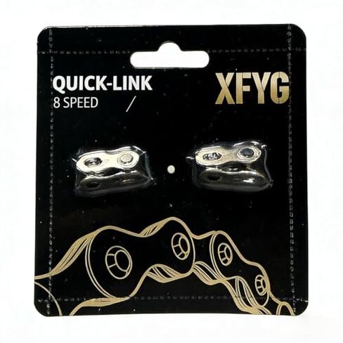 6/7/8 Speed Bike Chain Quick Link - 1/2" x 3/32", 6 Pairs (2 Gold + 2 Silver + 2 Iridescent) Master Link, Hub Motor E-Bike Bicycle Connector for Commuter & Outdoor Cycling in Saudi Arabia