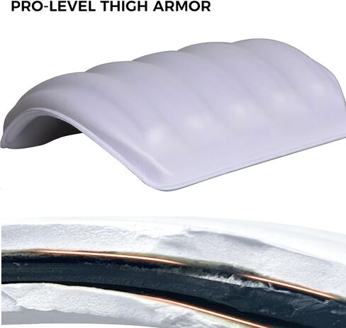 COOLOMG Boys 7 Pads Football Girdles Youth Football Compression Pants with Pads for Knee, Hip, Tailbone, Thigh in Kuwait