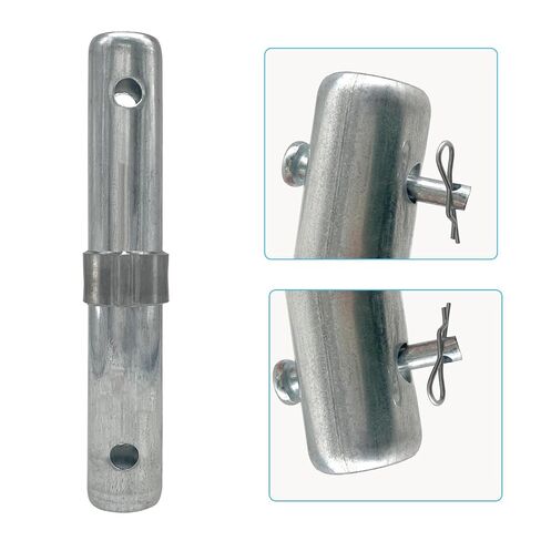 Fudatong Scaffolding Coupling Pin 1-1/4"OD x 8.5" L with 1" Collar and Locking Pins Scaffold, 12 Pack in Saudi Arabia