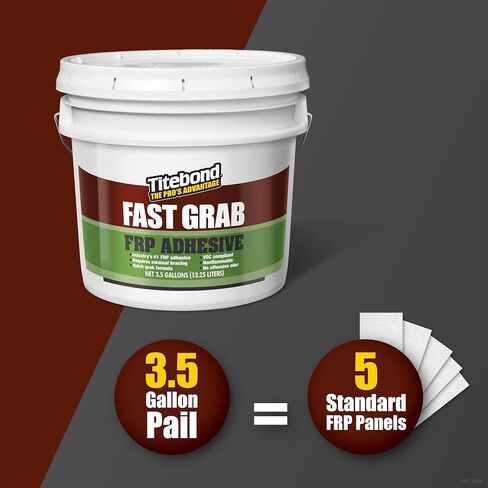 Titebond 4059 GREENchoice Fast-Grab FRP Adhesive Pail, 3.5 gal in Saudi Arabia