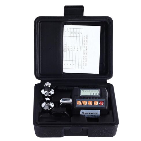 WALFRONT Digital Torsion Meter Torque Gauge Wrench Tester with LCD Display 4 Units Sound Light Alarm Auto Power Off for Car Bike Motorcycle Repair in Saudi Arabia