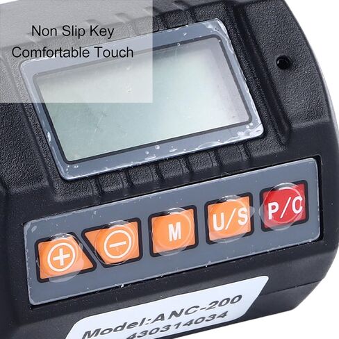 WALFRONT Digital Torsion Meter Torque Gauge Wrench Tester with LCD Display 4 Units Sound Light Alarm Auto Power Off for Car Bike Motorcycle Repair in Saudi Arabia