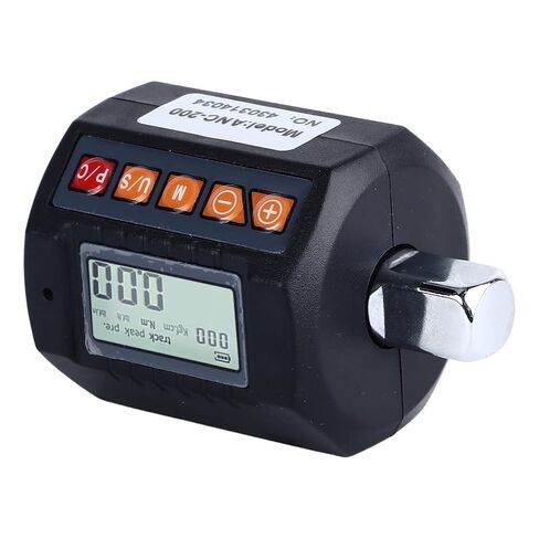 WALFRONT Digital Torsion Meter Torque Gauge Wrench Tester with LCD Display 4 Units Sound Light Alarm Auto Power Off for Car Bike Motorcycle Repair in Saudi Arabia