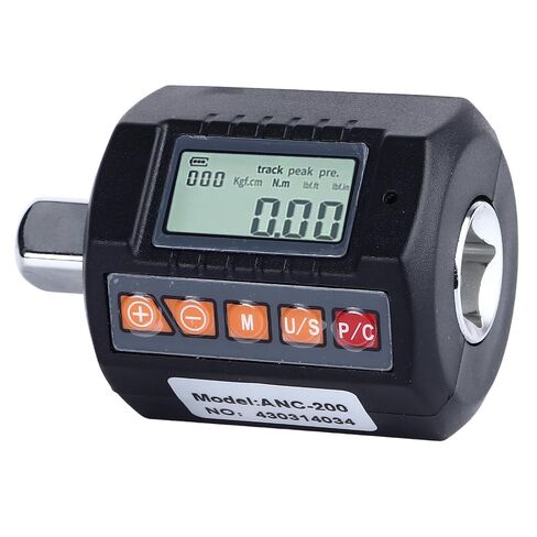 WALFRONT Digital Torsion Meter Torque Gauge Wrench Tester with LCD Display 4 Units Sound Light Alarm Auto Power Off for Car Bike Motorcycle Repair in Saudi Arabia