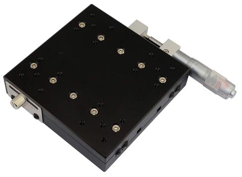 Precision Linear Stage, MPositioning T125X-25R Manual Translation Stage 25 mm Travel Micrometer in Right, 15 of Loading in Saudi Arabia