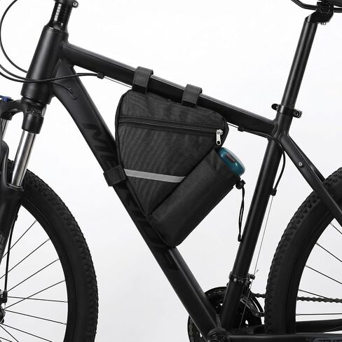Bike Bags for Bicycles, Bike Triangle Bags with Water Bottle Holder, Waterproof Bikes Storage Bag for Road and Mountain Bikes in Saudi Arabia