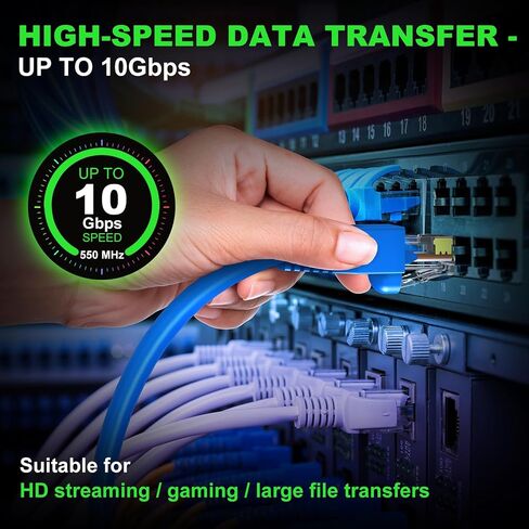 CableGeeker Cat 6 كابلات التصحيح 3 أقدام (24 حزمة) - كابل إيثرنت Cat 6، Snagless RJ45، كابل تصحيح Cat 5e Cat6، كابل Cat 6، كابلات إيثرنت Cat 3 قدم، كابل الشبكة، كابل الإنترنت - 3 أقدام أسود in Kuwait