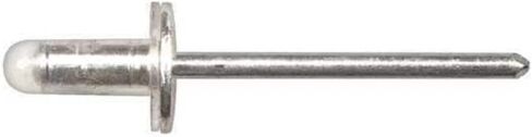 Manufacturer Varies Blind Rivet, Dome Head, 15/64 in Dia., 9/16 in L, Aluminum Body, 15 PK 10459PK - 1 Each in Saudi Arabia