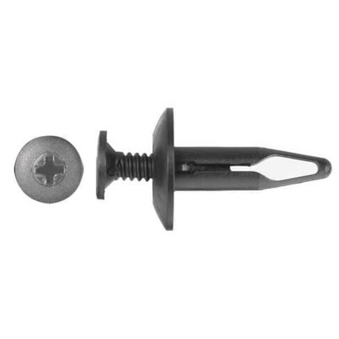Retainer, Blk Nylon, 1/4In, 29/32In L, PK25 in Saudi Arabia