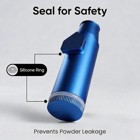 3 Pack Metal Spice Dispenser Mini Pepper Shaker OMO 2nd generation Portable Leak-Proof Storage Bottle (Blue Red Green) in Saudi Arabia