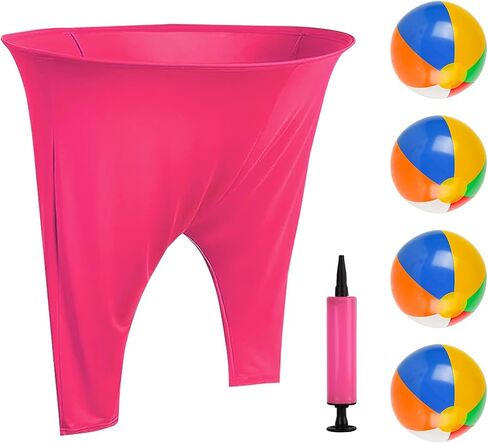 Granny Pants Yard Game, Granny Pants with Bouncy Balls & Pump, Giant Pants Outdoor Game & Big Pants Ball Catch Game, Granny Pants Game for Kids & Adults, Perfect for Family Reunion Games in Kuwait
