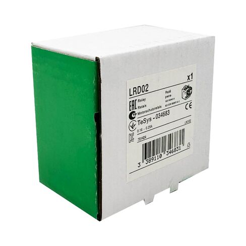 TeSys LRD02 Thermal Overload Relay 0.16-0.25A fit for contactor LC1D09-38 in Saudi Arabia