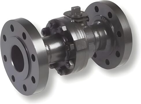 Series F Carbon Steel Flanged Ball Valve, ANSI Class 600 High Pressure (1480 PSI), Low Emission & Fire Safe Certified, Made in USA (2" 2F-F63N-RF) in Saudi Arabia