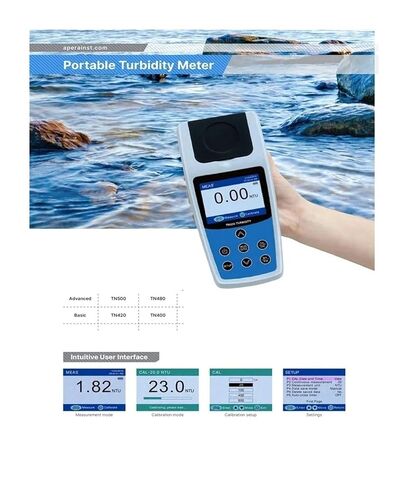 Portable Turbidimeter Lab Digital Data Sets Nephelometer Handheld Turbidity Meter for Water Test for Plant Wine Industry in Saudi Arabia