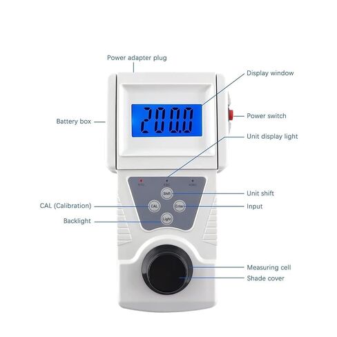 Lab Turbidity Meter, Measuring Range 0-200 NTU Handheld Portable Turbidimeter for Water Treatment Industry for Plant Wine Industry in Saudi Arabia