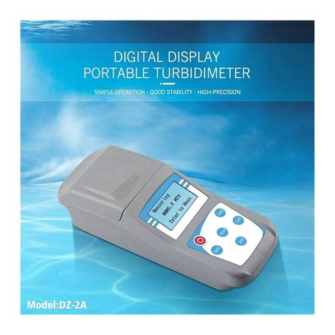Portable Turbidity Meter with Range 0-200NTU Digital Scattered Light Turbidity Detector for Lab Water Treatment for Plant Wine Industry in Saudi Arabia