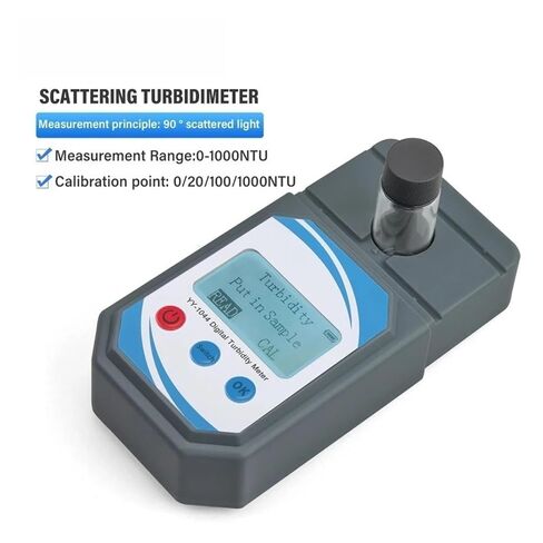 Digital Turbidity Tester with Range 0-1000NTU Water Quality Meter Portable Turbidimeter for Lab Water Treatment for Plant Wine Industry in Saudi Arabia