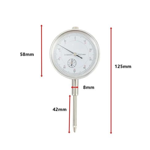 for Precision Tool 0.01mm Accuracy Measurement Instrument Dial Indicator Gauges Dial Indicators for Precision Measuring Tool in Saudi Arabia