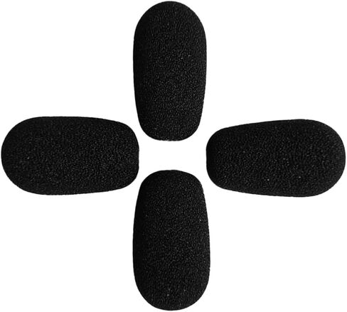Mic Covers Compatible with VXI Blueparrott B250XT B350XT B450XT B550-XT C400-XT S450-XT Headset Universal Foam Microphone Windscreens (4-Pack) in Saudi Arabia