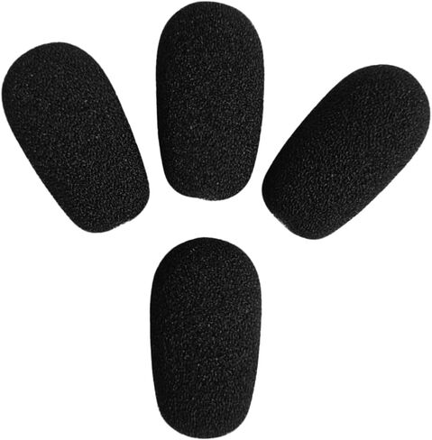 Mic Covers Compatible with VXI Blueparrott B250XT B350XT B450XT B550-XT C400-XT S450-XT Headset Universal Foam Microphone Windscreens (4-Pack) in Saudi Arabia