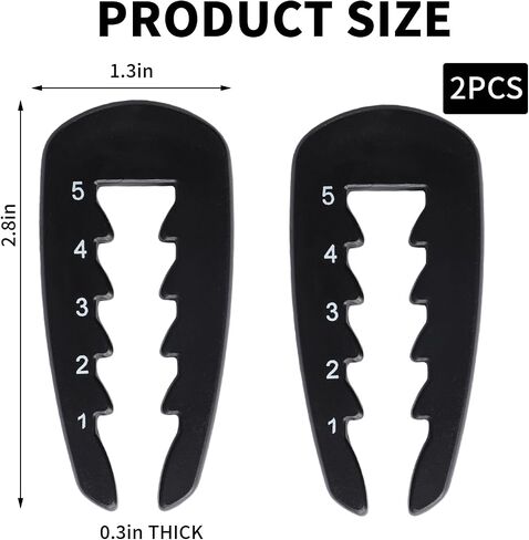 panthra 2 PCS Golf Tee Height Setter, Tee Height Tool, Elevator Tool, Ball Marker, Improve The Accuracy of The Golf Club, for Driving Range, Irons in Saudi Arabia