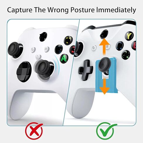 Wireless Golf Game Practice Aid, Compatible with Xbox Controller–Training Tool for Precision Shots, Golf Gaming Accessory for Solo Practice, Perfect for Casual Players(2 Pieces) in Saudi Arabia