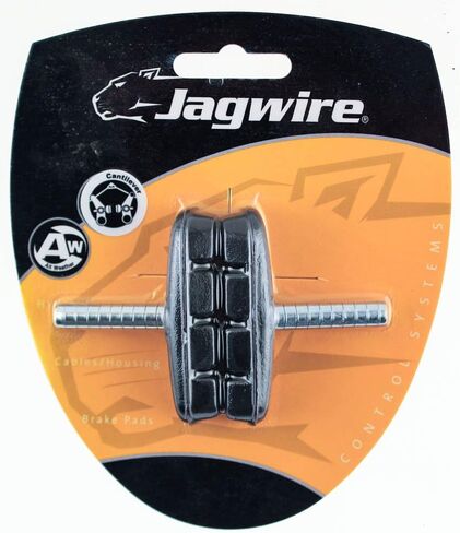 Jagwire Basics Comp MTN Short Cantilver Brake Shoes, Black in Saudi Arabia